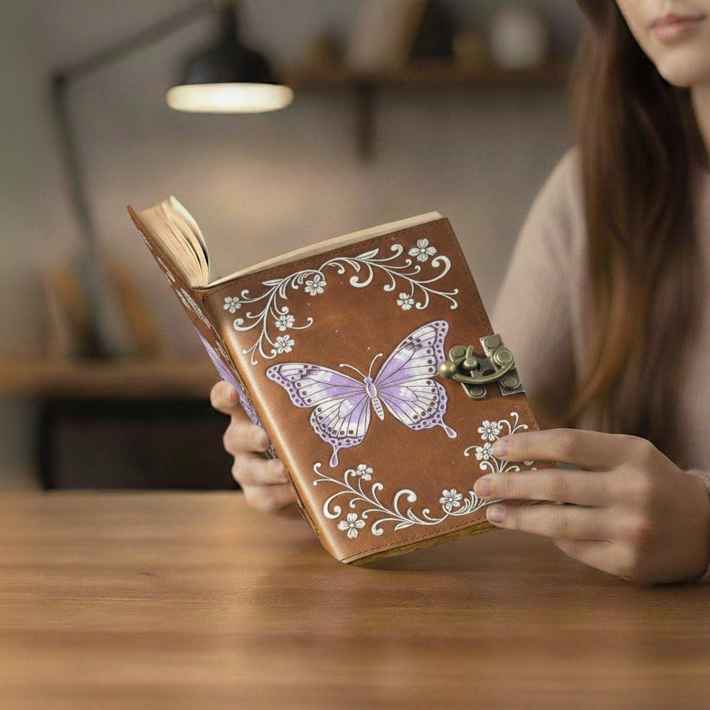 Butterfly Floral Vintage Journal - Image 4