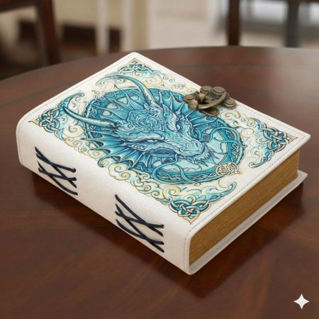Turquoise Dragon Vintage Journal