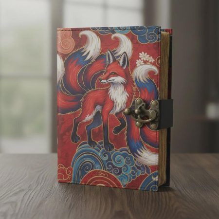 Nine-Tailed Fox Wave Vintage Journal
