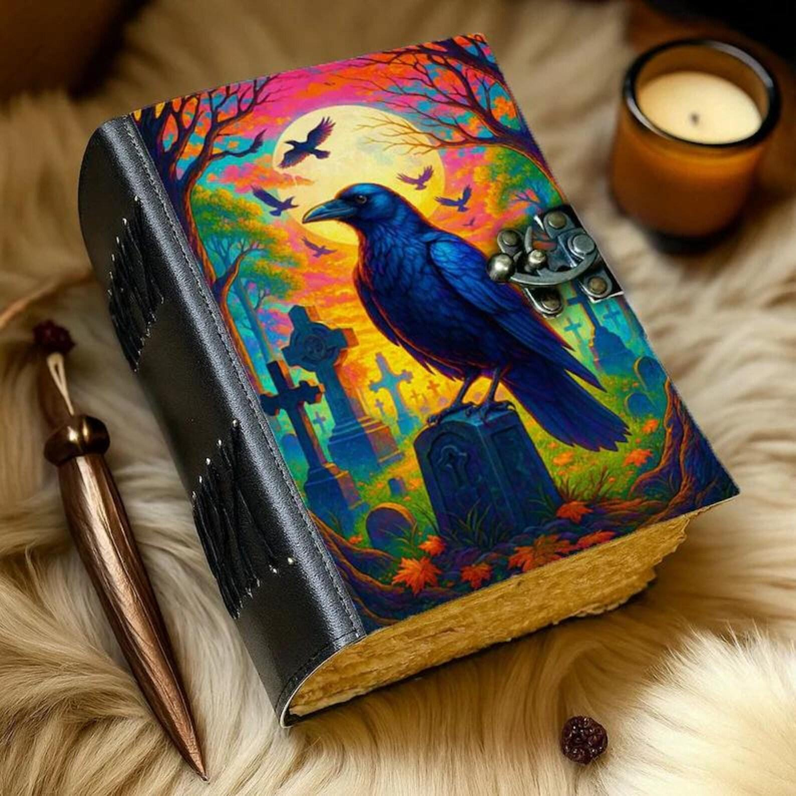 Raven Moon Graveyard Vintage Journal - Image 3