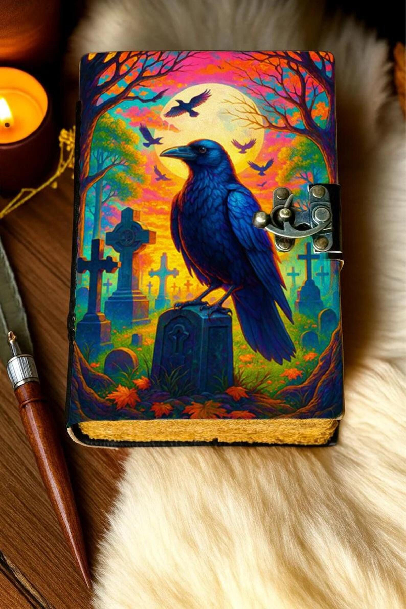 Raven Moon Graveyard Vintage Journal - Image 4