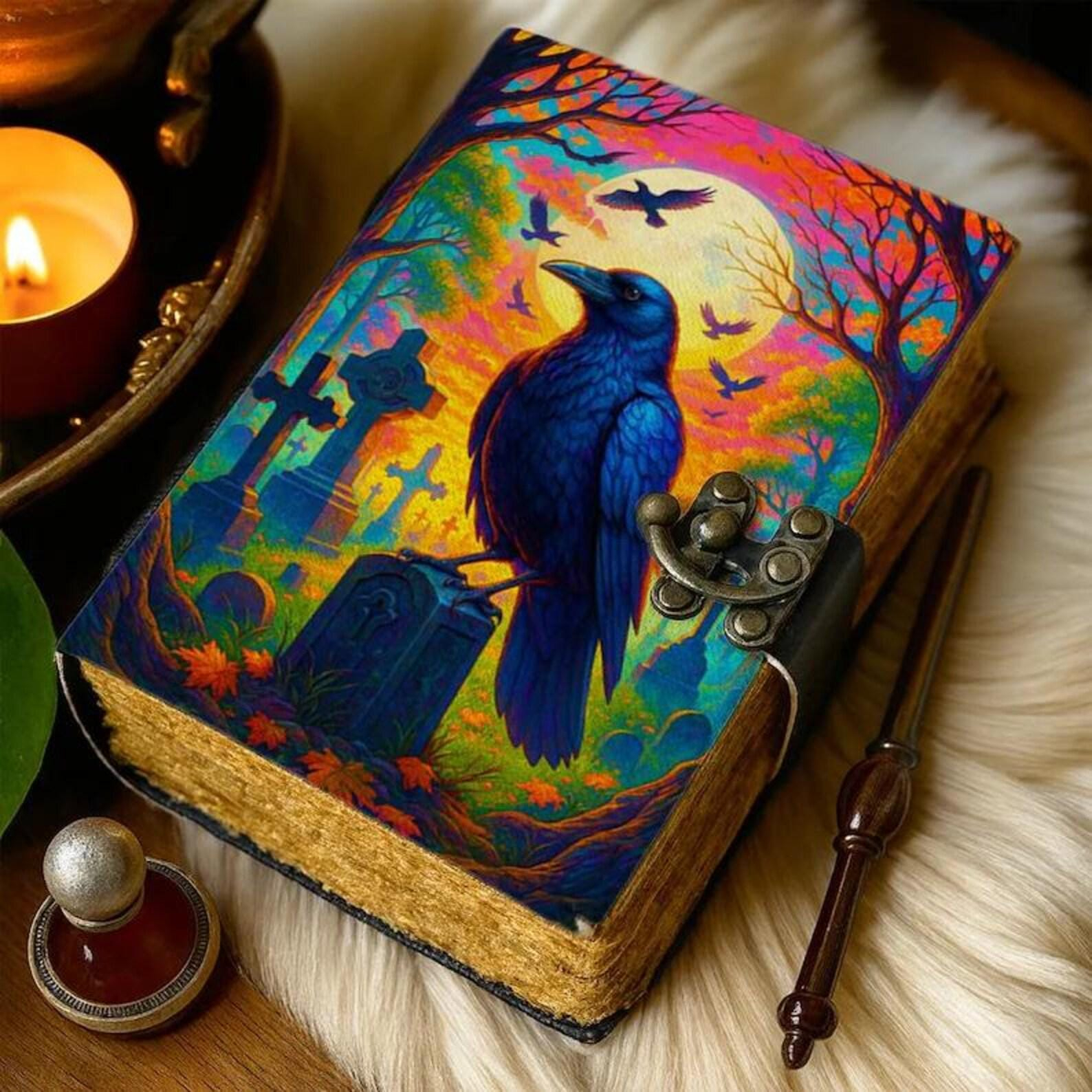 Raven Moon Graveyard Vintage Journal - Image 2