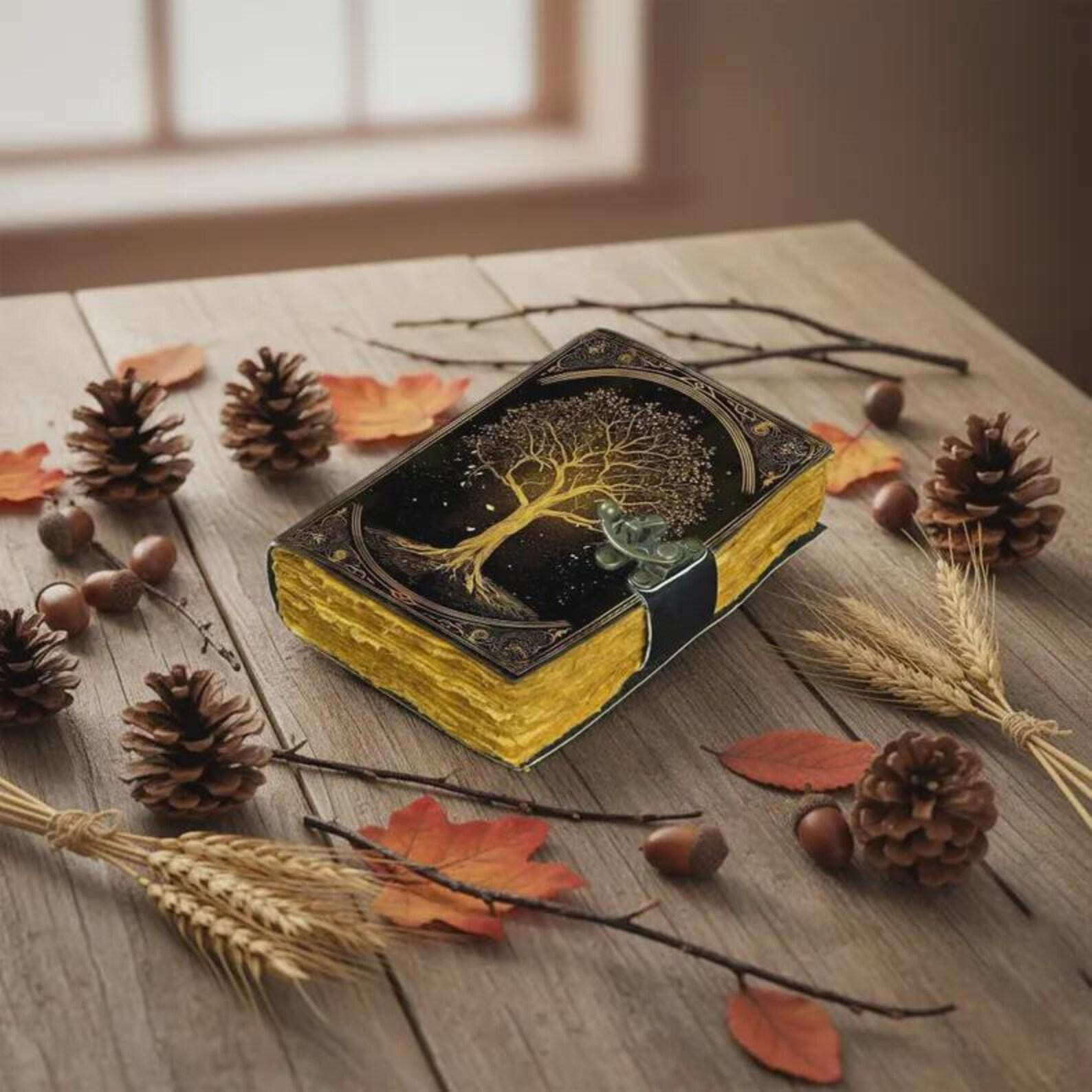 Golden Tree of Life Vintage Journal - Image 2
