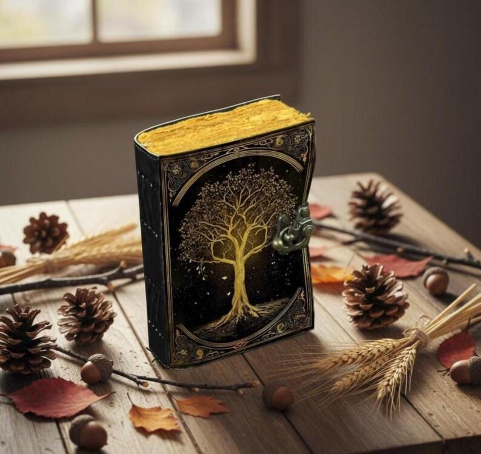 Golden Tree of Life Vintage Journal - Image 3