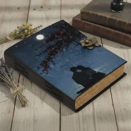 Moonlit Lovers Vintage Journal